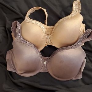 2 JMS Just My Size bras 40C style# 1202
